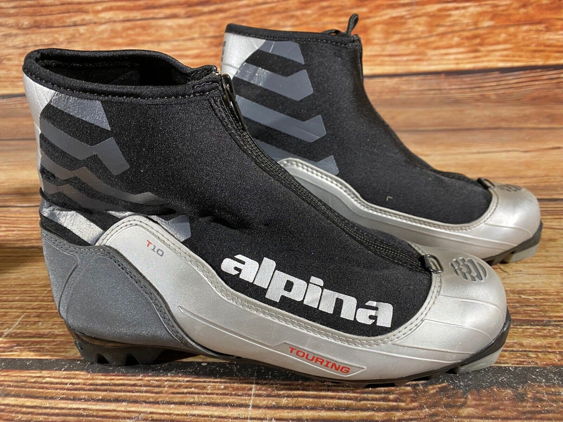 Alpina T10 Nordic Cross Country Ski Boots Size EU39 US7 for NNN