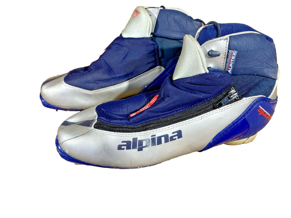 Alpina 314 Cross Country Ski Boots Combi Size EU43 US9.5 NNN