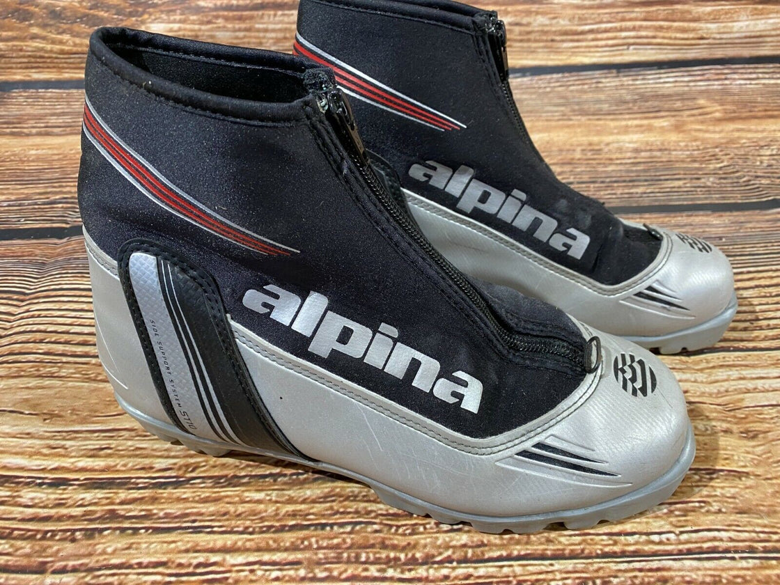 Alpina ST10 Cross Country Ski Boots Combi Size EU39 US7 NNN