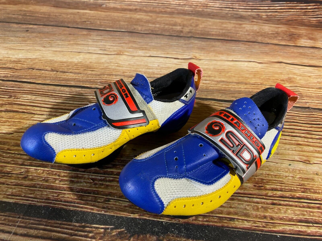 SIDI Vintage Road Cycling Shoes Road Bike Boots 3 Bolts Size EU36 US4.5 RARE