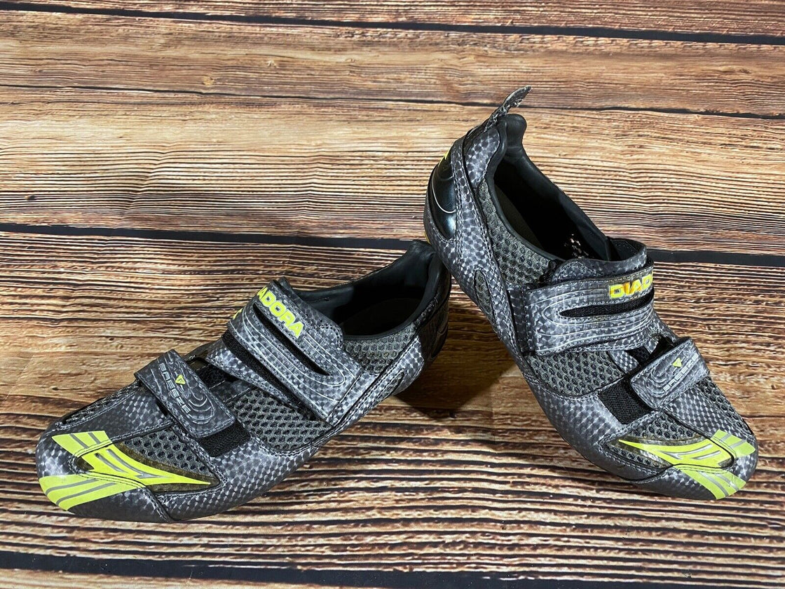 DIADORA Breeze Road Cycling Shoes Biking Boots Size EU43, US9.5, Mondo 270