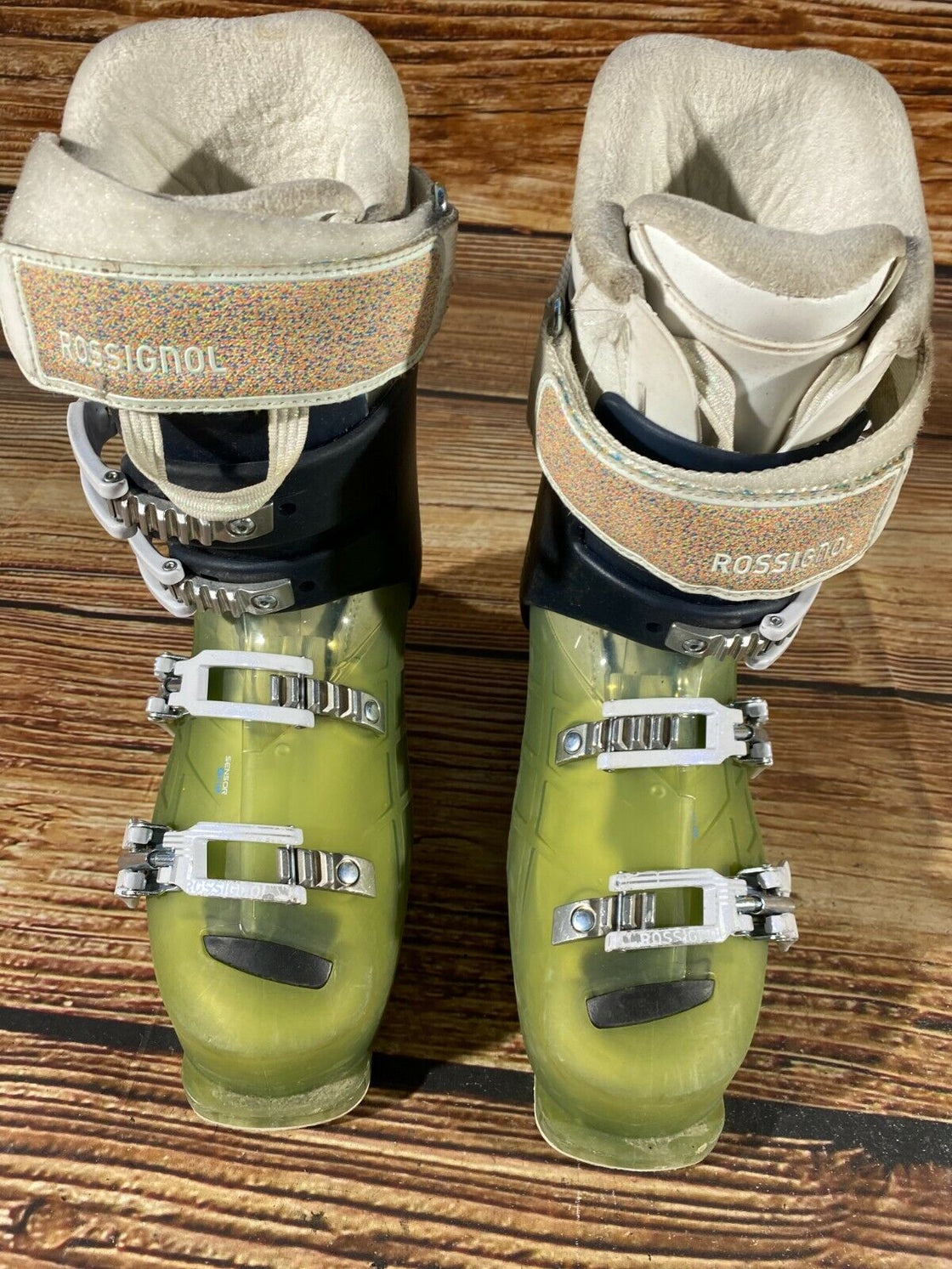 Rossignol Alpine Ski Boots Size Mondo 245 mm, Outer Sole 288 mm DH140