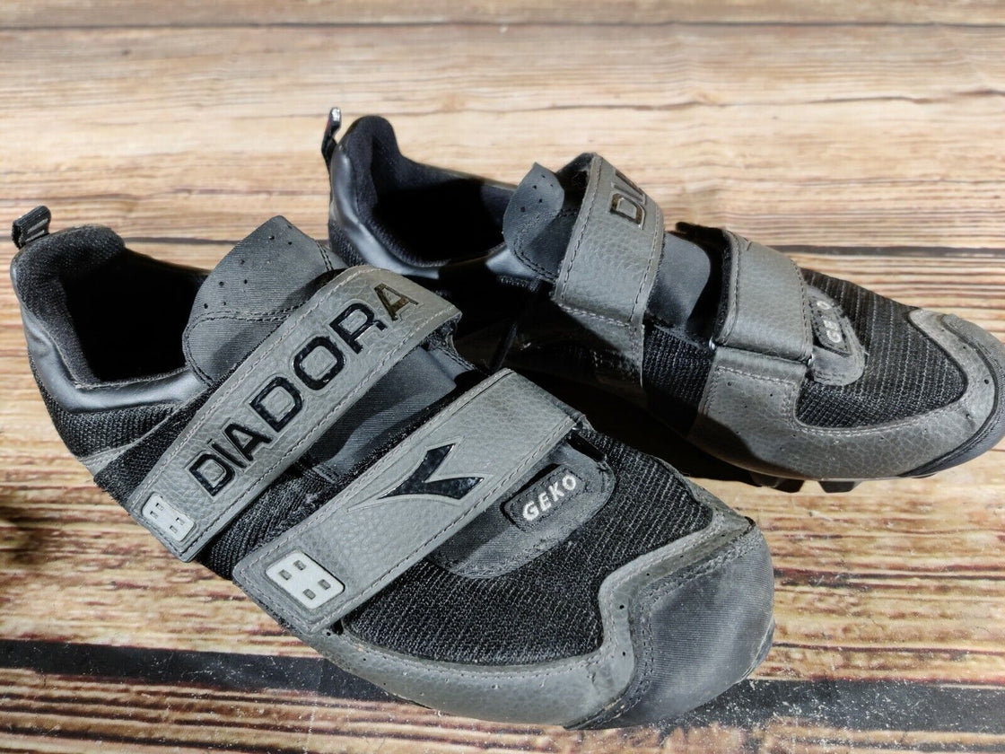 DIADORA Geko Cycling MTB Shoes Mountain Biking 2 Bolts Size EU43, US9.5