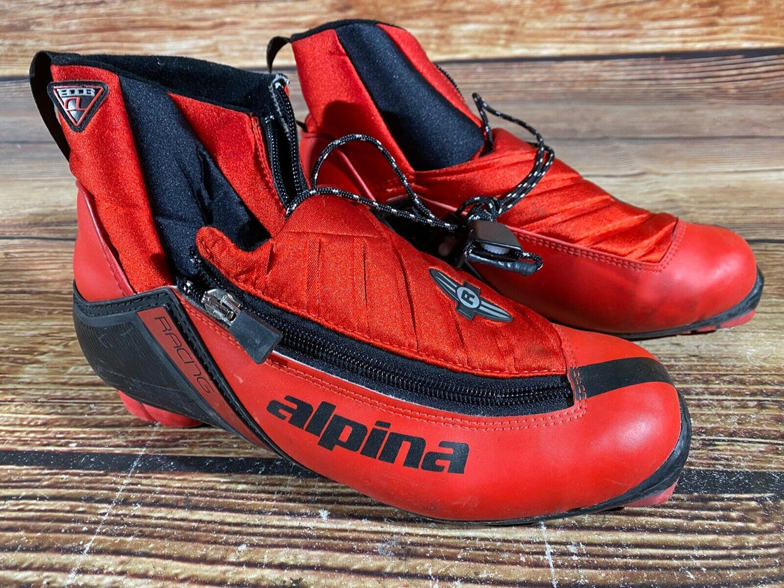 Alpina CL Racing Nordic Cross Country Ski Boots Size EU40 US7.5 for NNN