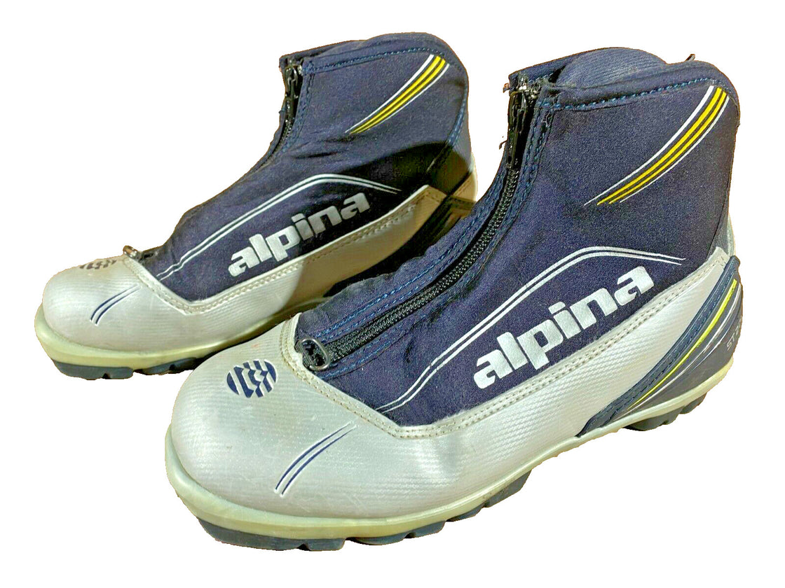 Alpina ST20L Nordic Cross Country Ski Boots Size EU37 US6 for NNN