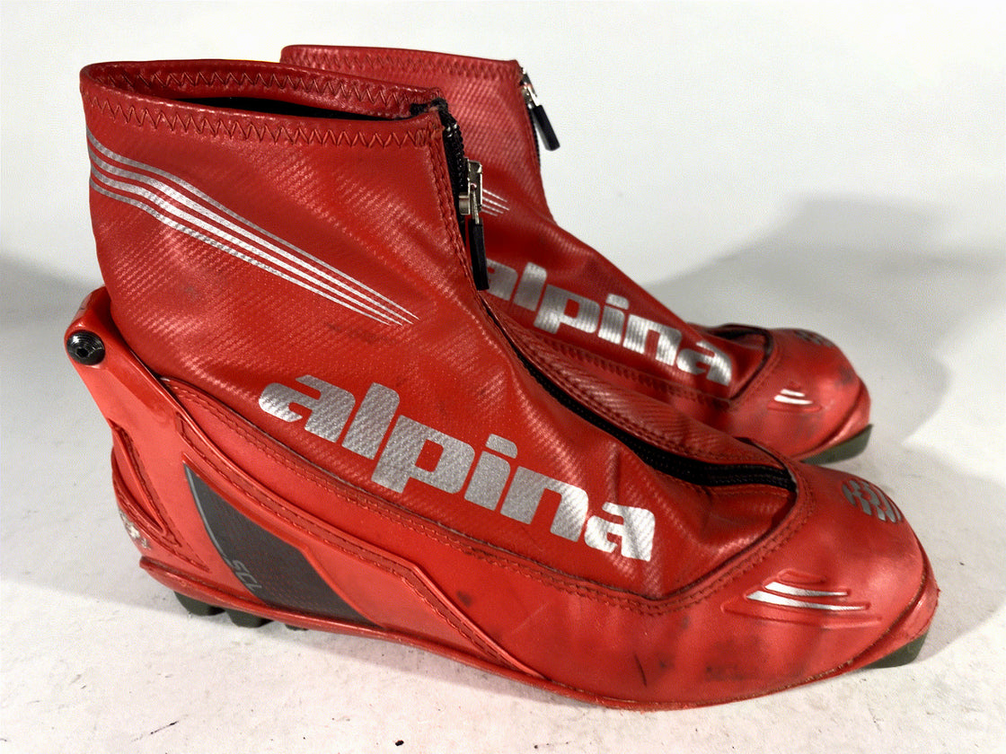 Alpina SCL Classic Touring Nordic Cross Country Ski Boots Size EU37 US5.5 NNN