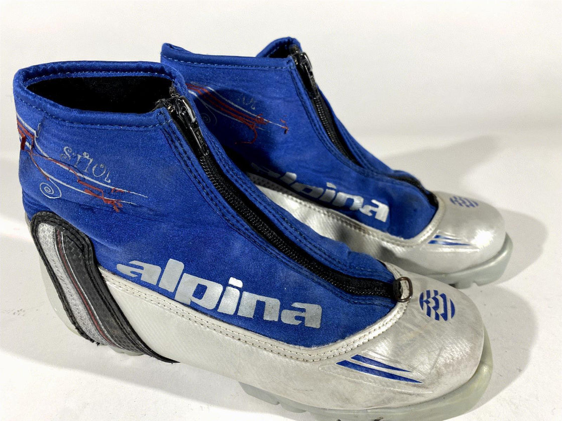 Alpina ST10 Nordic Cross Country Ski Boots Size EU36 US4.5 for NNN 1051