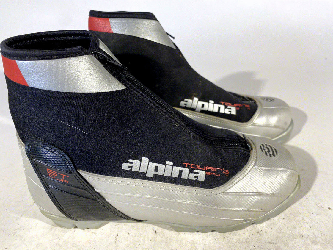 Alpina ST10jr Nordic Cross Country Ski Boots Size EU37 US5.5 for NNN