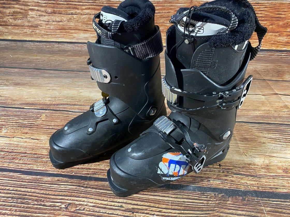 SALOMON Alpine Ski Boots Downhill Size Mondo 250 mm, Outer Sole 297 mm  DH178