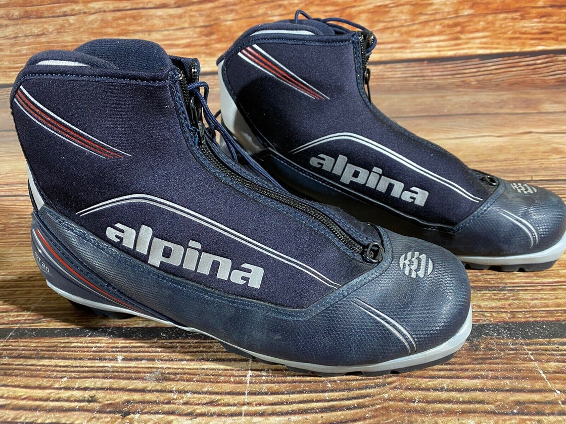 Alpina ST20 Nordic Cross Country Ski Boots Size EU45 US11.5 for NNN