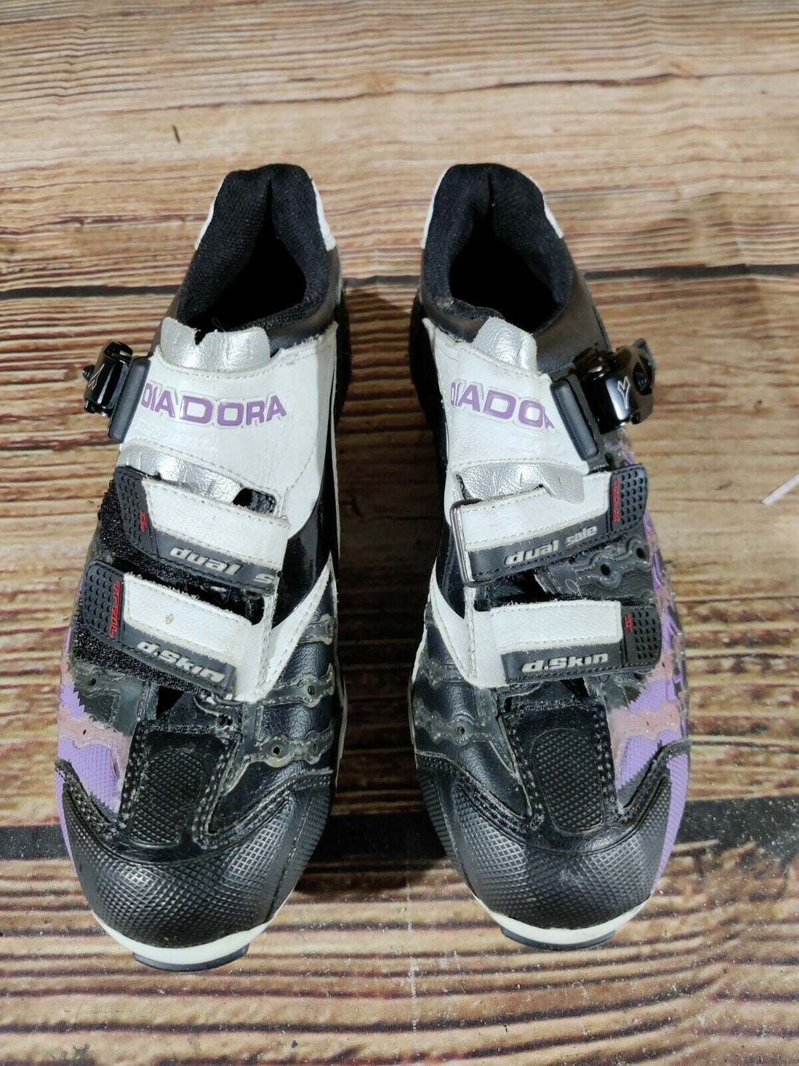 DIADORA X-Trail Cycling MTB Shoes Mountain Bike Boots 2 Bolts Ladies EU38 US7