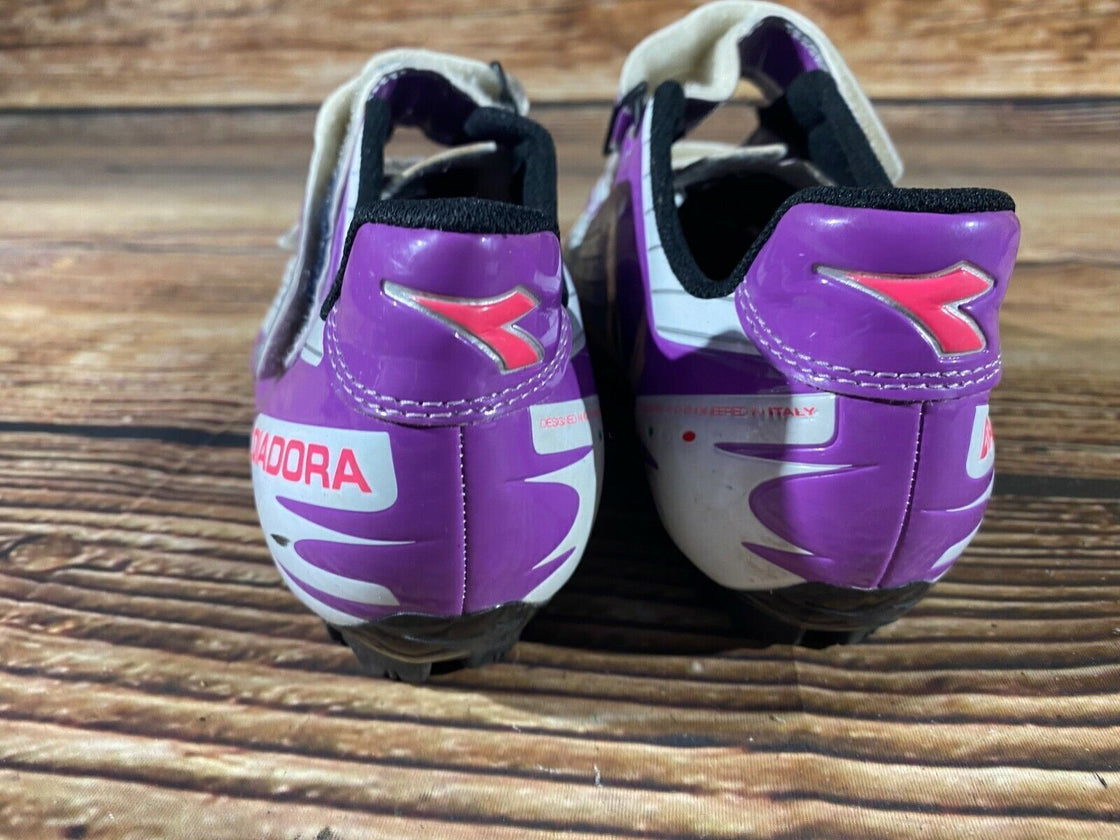 DIADORA Cycling Shoes MTB Mountain Biking Boots Ladies Size EU 40