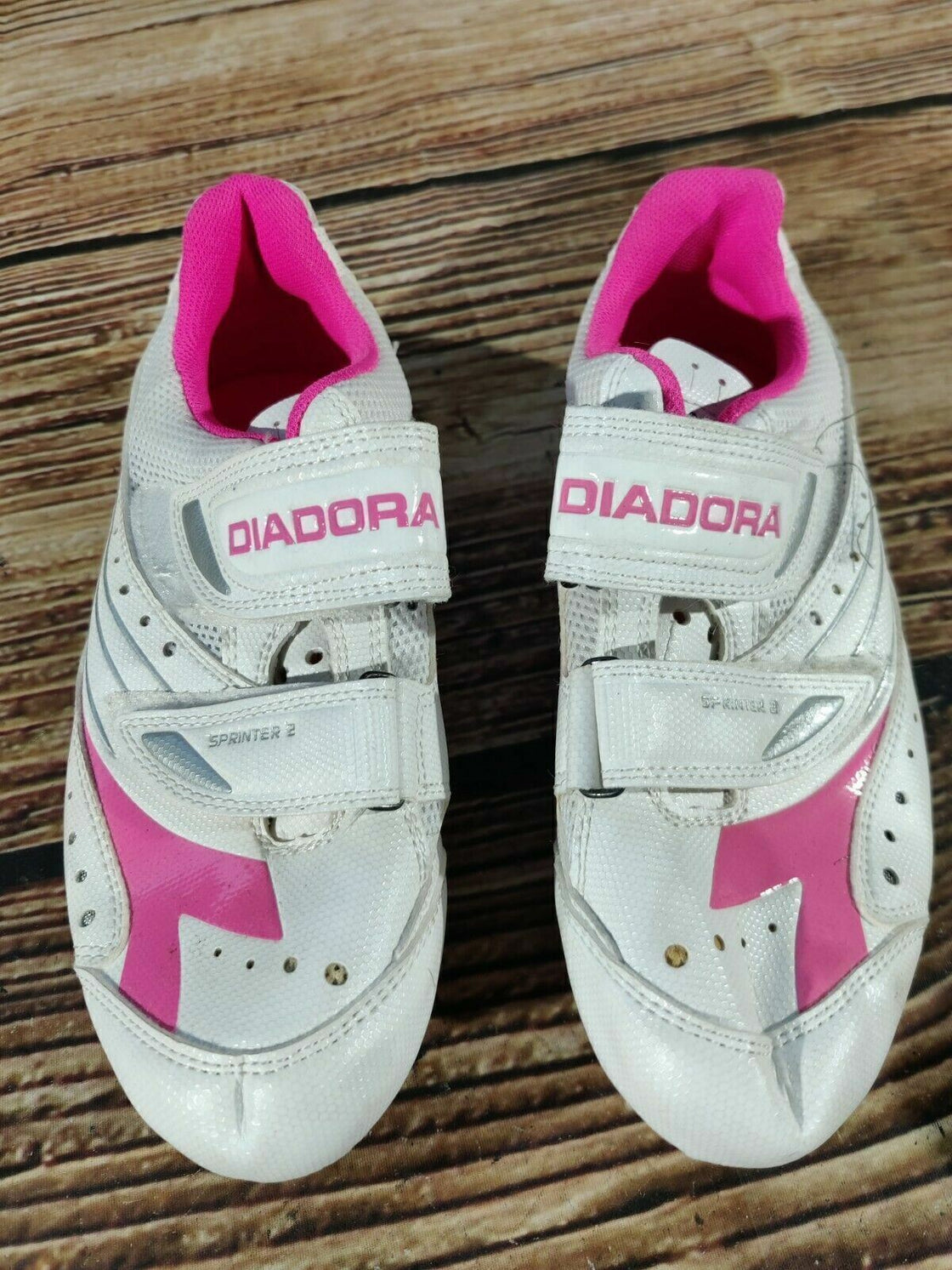 DIADORA Road Cycling Shoes Bicycle Shoes Unisex Size EU37 US6.5 Road Bike Shoes