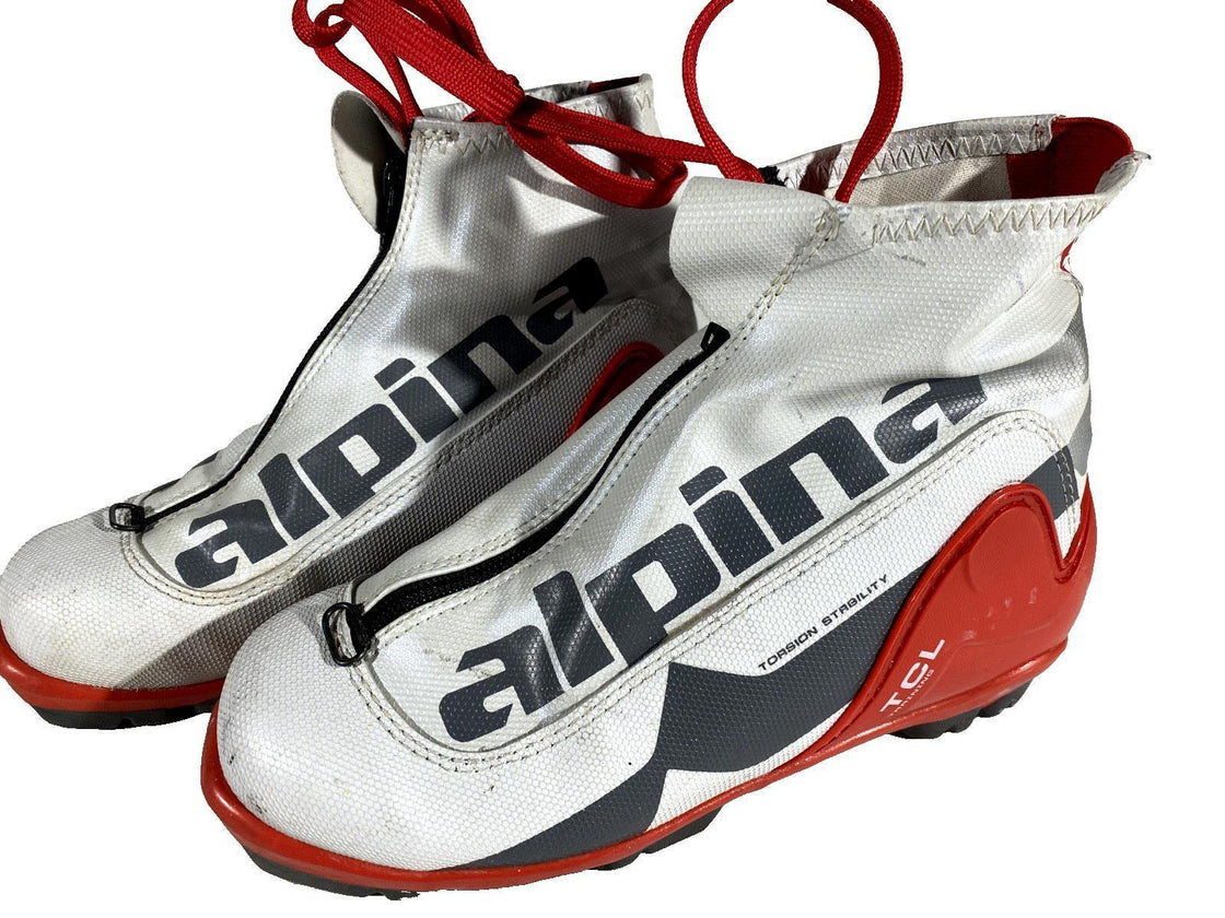 Alpina TCL Nordic Cross Country Ski Boots Size EU37 US5.5 for NNN