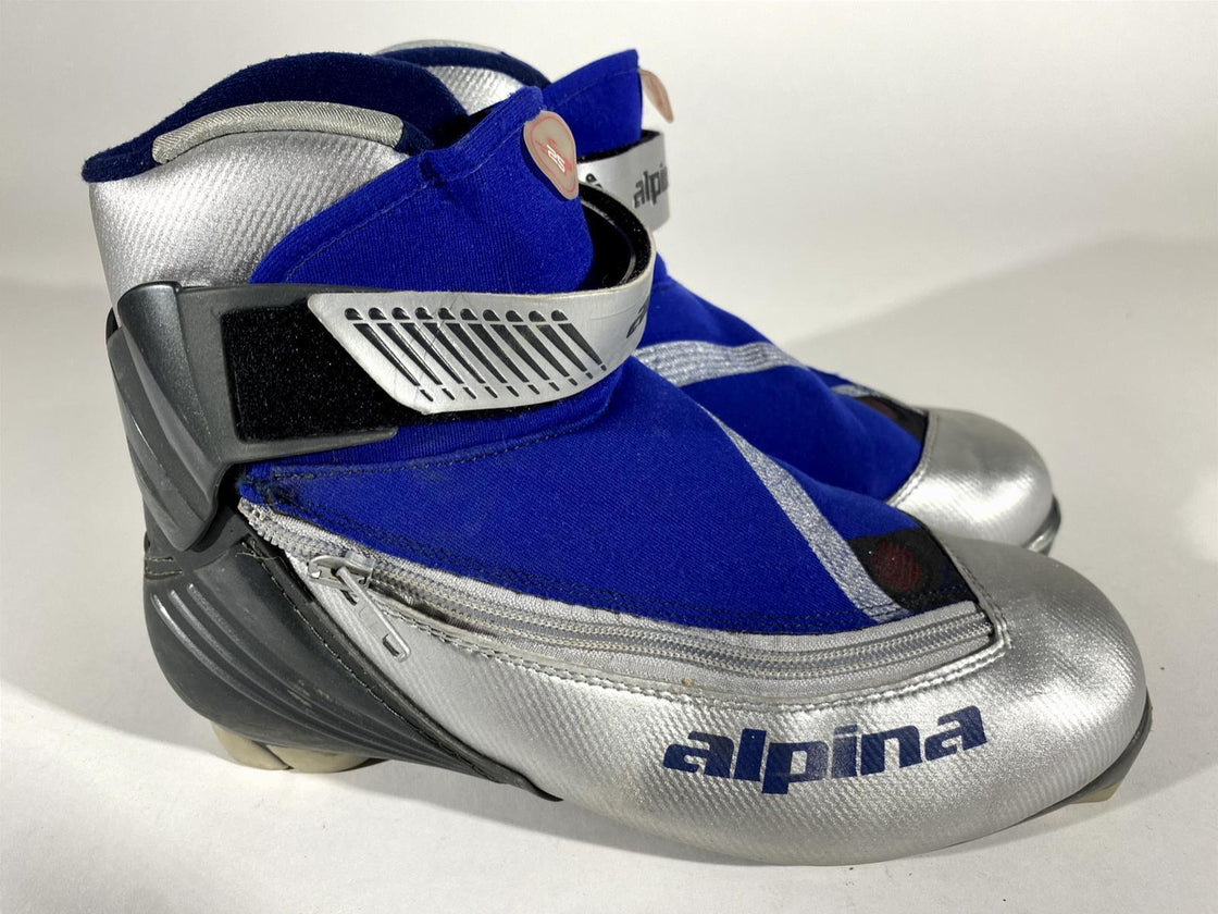 Alpina SP25 Nordic Cross Country Ski Boots Size EU40 US7.5 for NNN