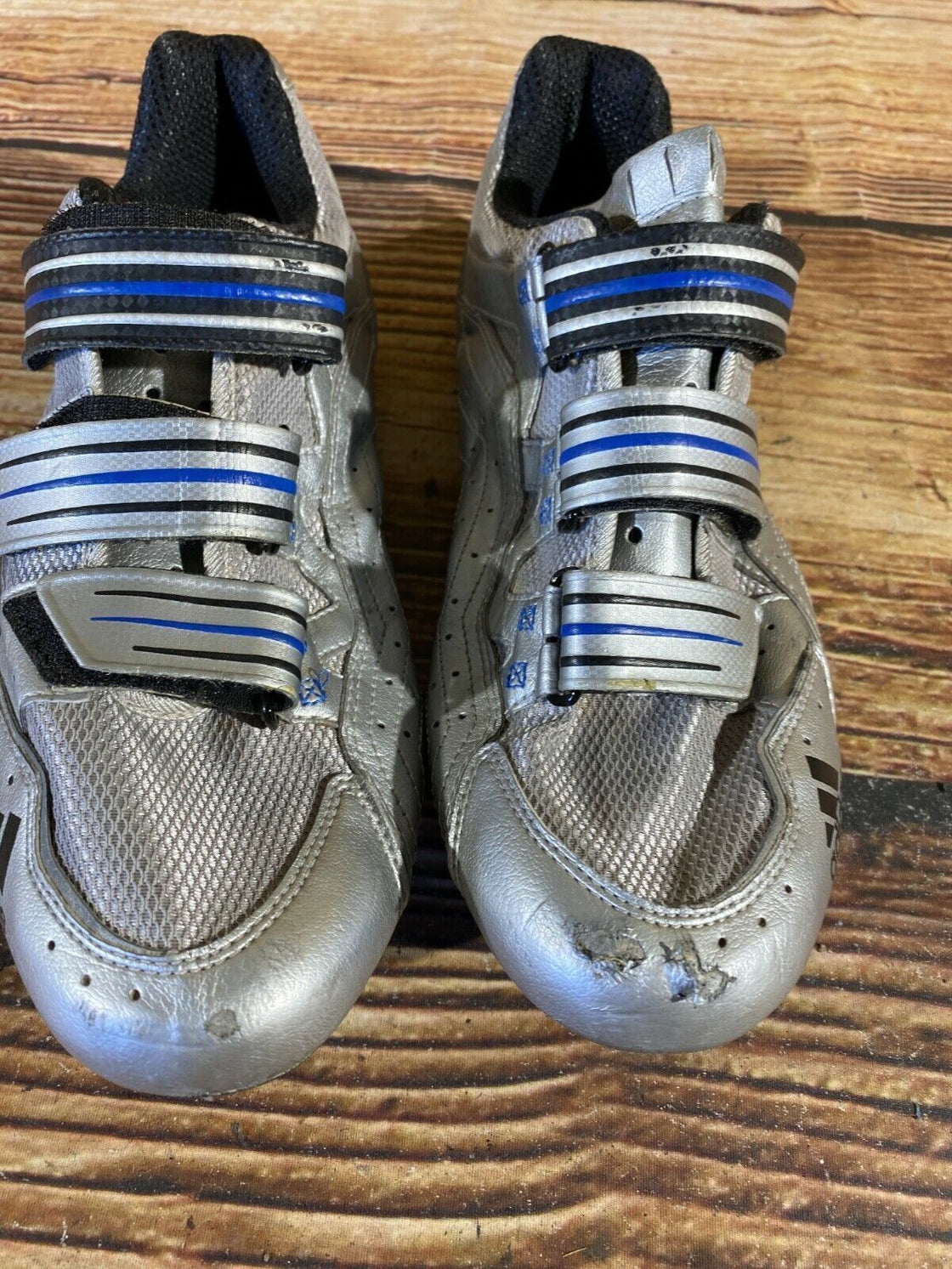 Adidas Road Cycling Shoes Biking Boots 3 Bolts Size EU42 3/3, US9