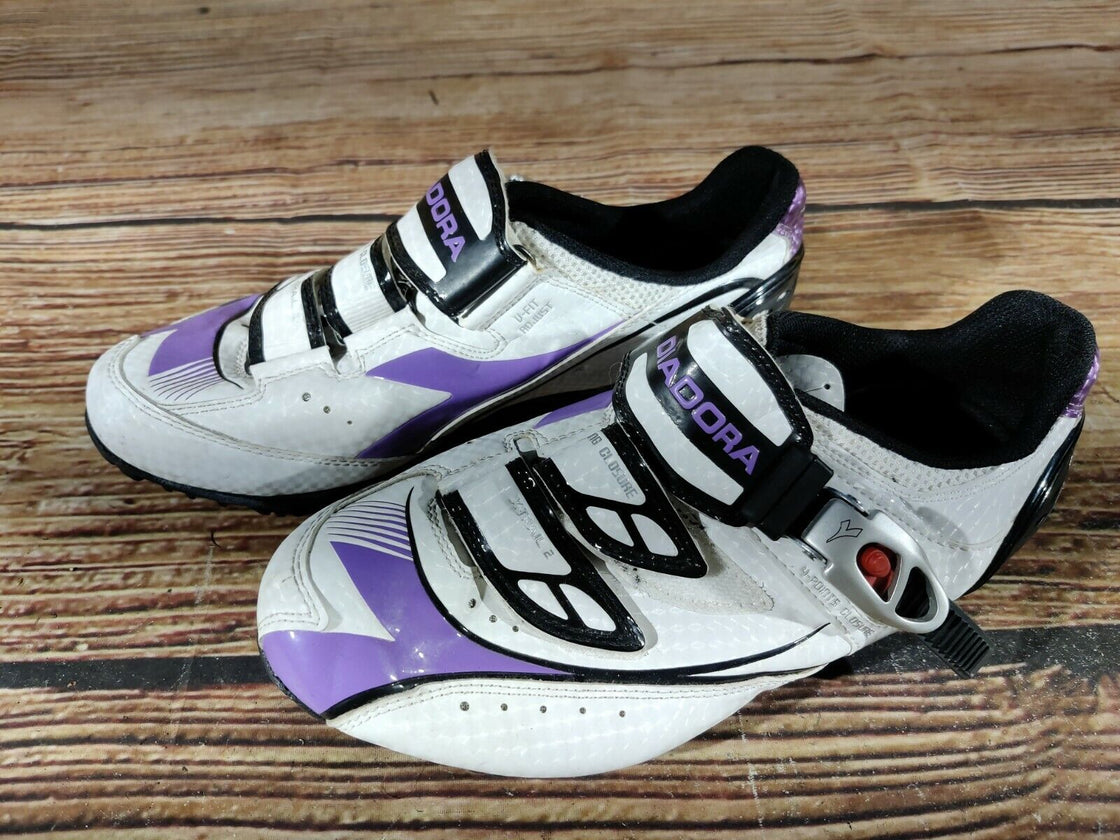 DIADORA X-Trail 2 Cycling MTB Shoes Mountain Bike Boots 2 Bolts Ladies EU39, US8