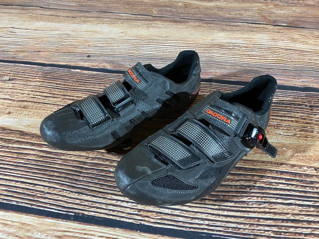 DIADORA Trivex Plus Road Cycling Shoes Biking Boots Size EU41 US8 Mondo 252