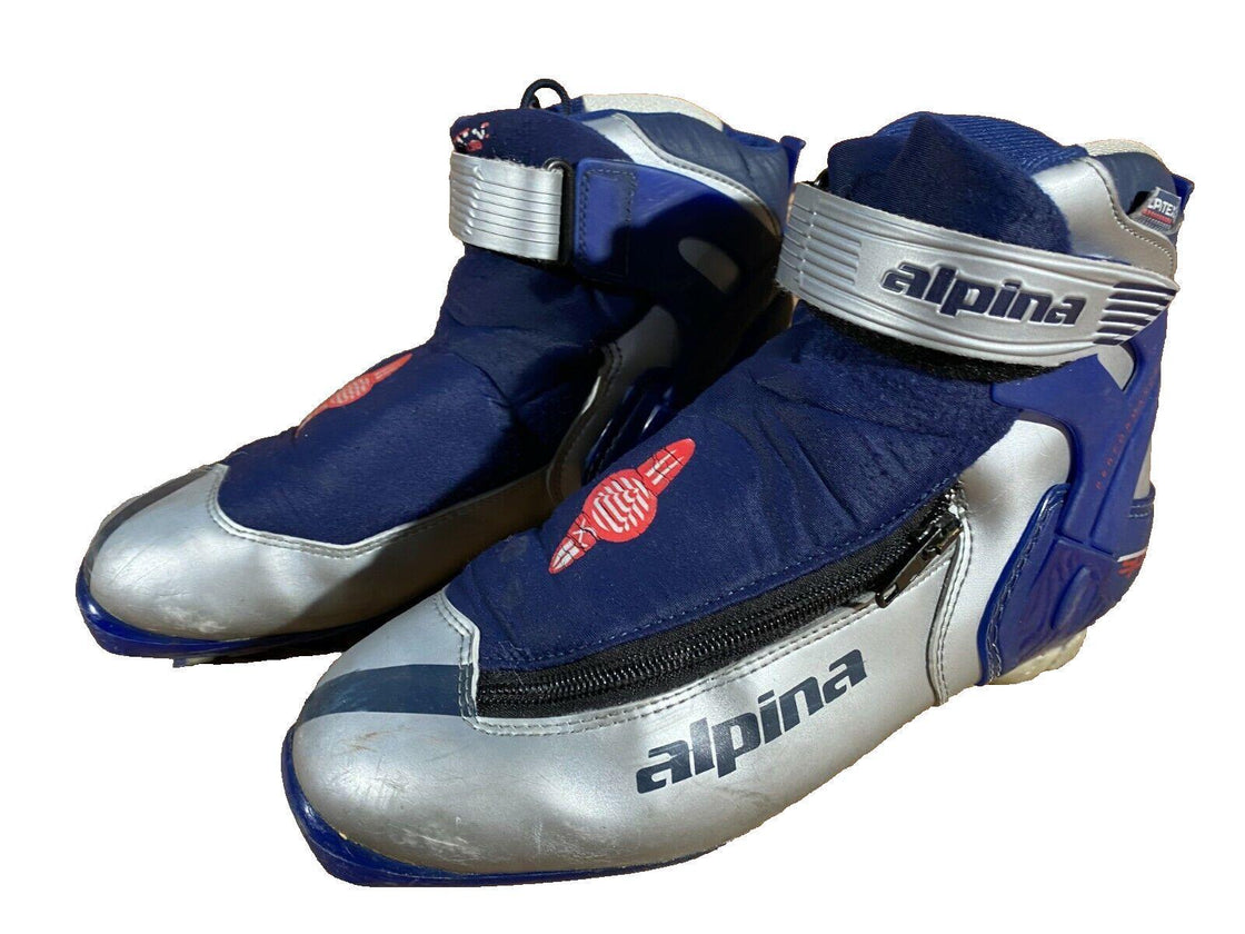 Alpina 438 Nordic Cross Country Ski Boots Size EU39 US7 NNN bindings