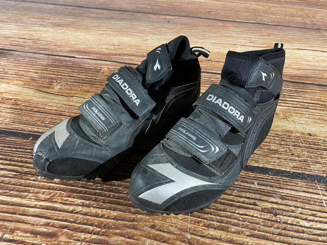 DIADORA Polaris Cycling MTB Shoes Mountain Bike Boots EU39, US6.5, Mondo 243 D2