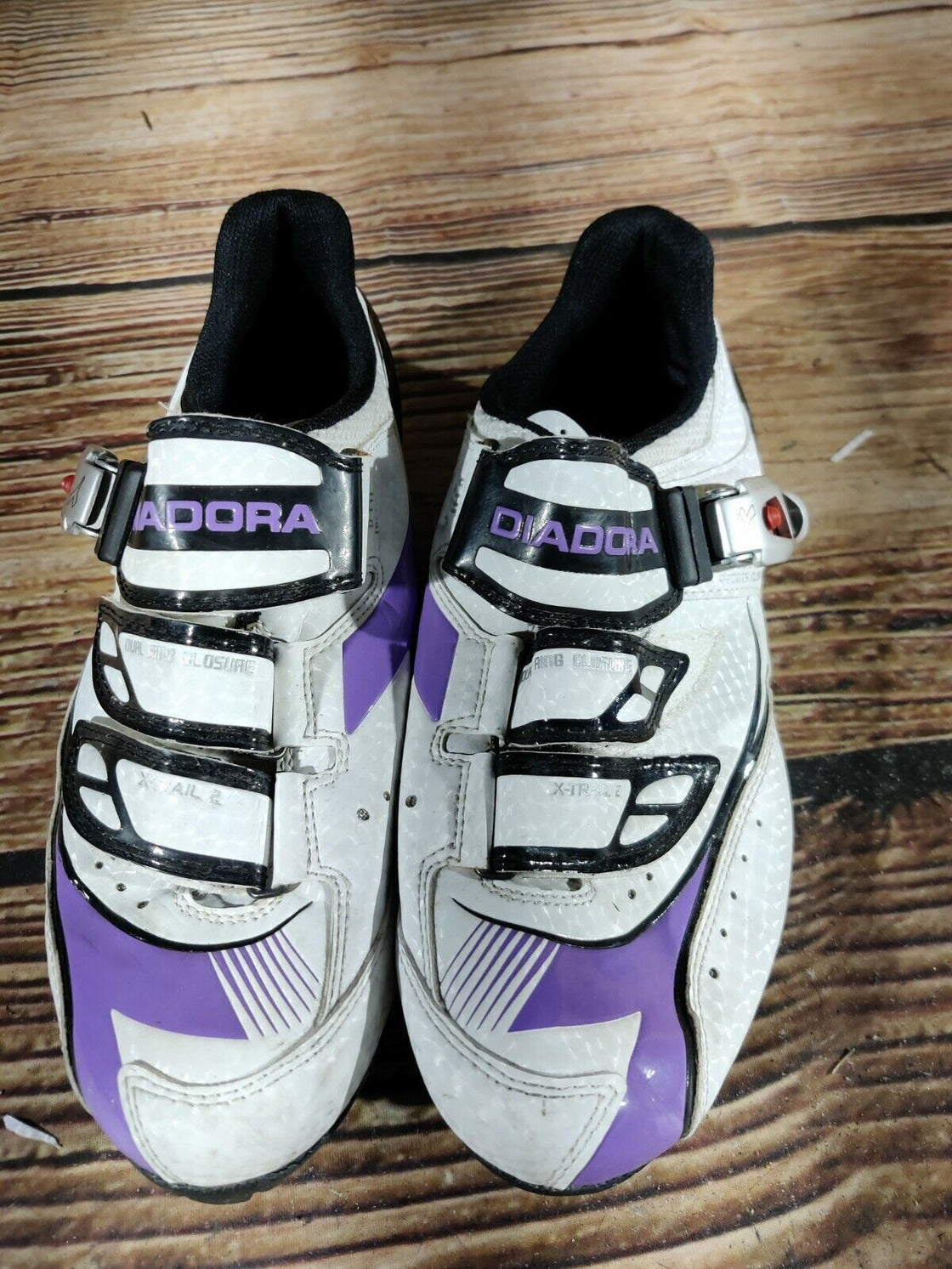 DIADORA X-Trail 2 Cycling MTB Shoes Mountain Bike Boots 2 Bolts Ladies EU39, US8