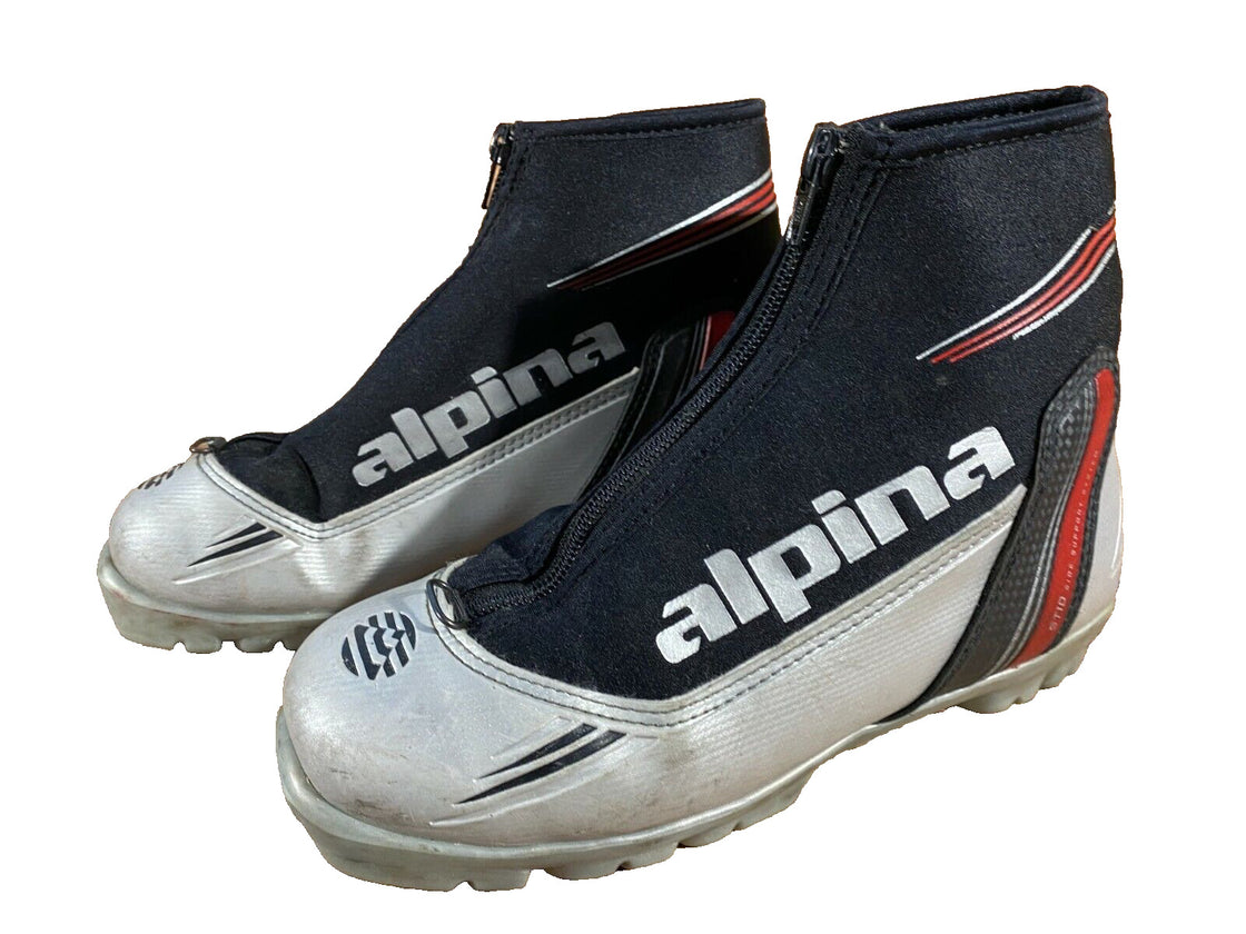 Alpina ST10 Nordic Cross Country Ski Boots Size EU37 US5 for NNN