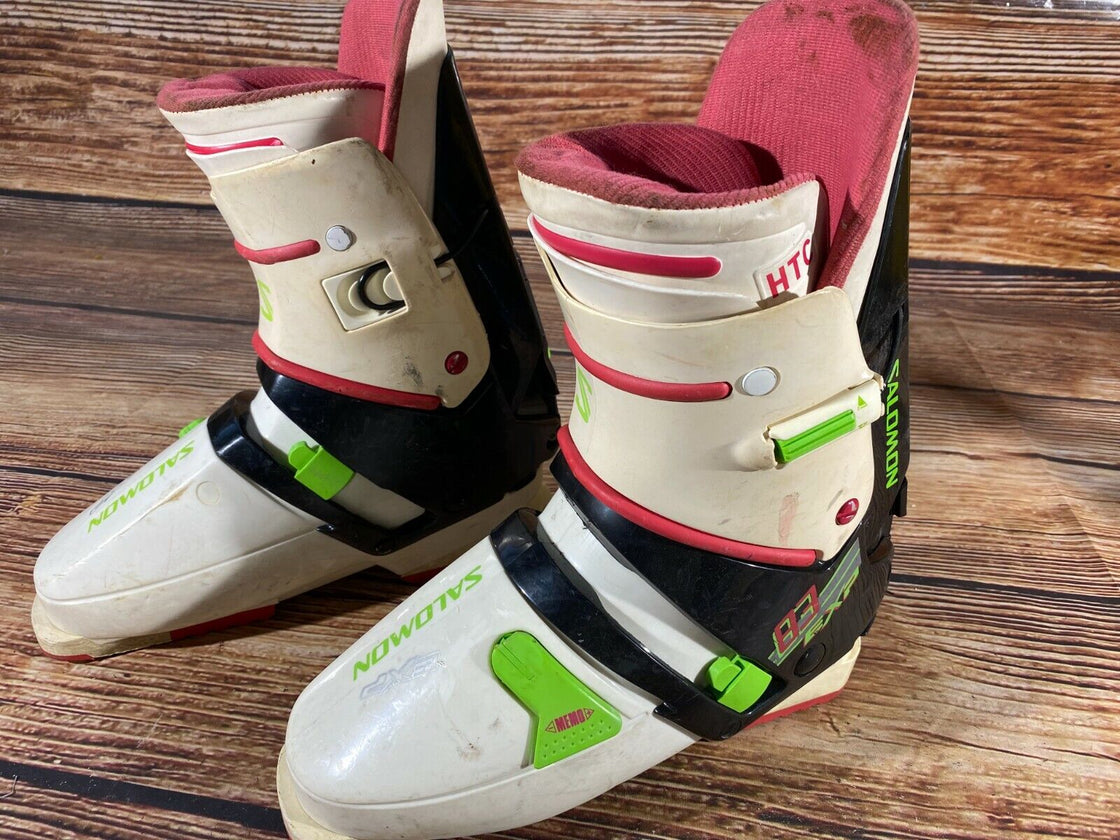 SALOMON Vintage Alpine Ski Boots Size Mondo 270 mm, Outer Sole 321 mm RARE DH18