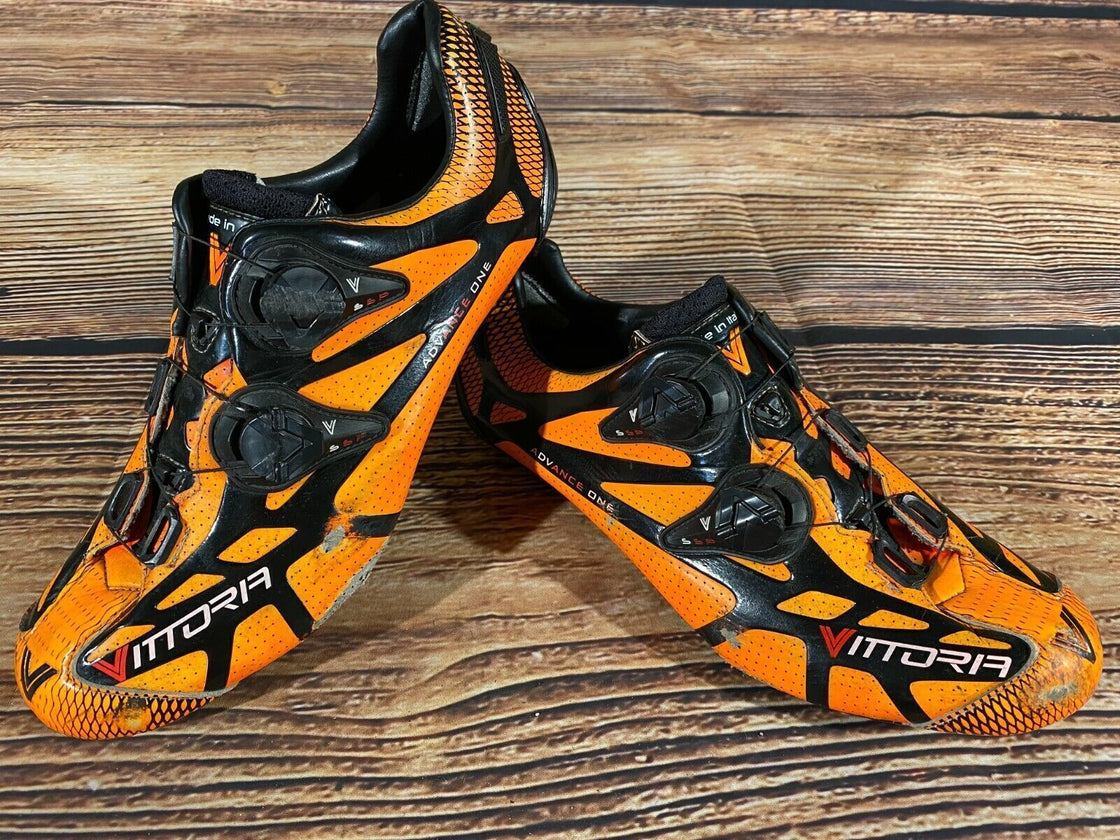 VITTORIA Road Cycling Shoes Biking Boots Size EU44.5, US11 Mondo 282