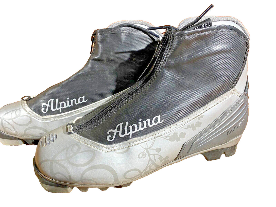 Alpina Eve20T Nordic Cross Country Ski Boots Size EU37 US6 for NNN