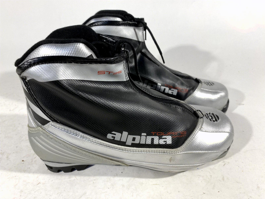 Alpina ST25 Cross Country Ski Boots Classic Size EU41 US8 NNN Rottefella 102