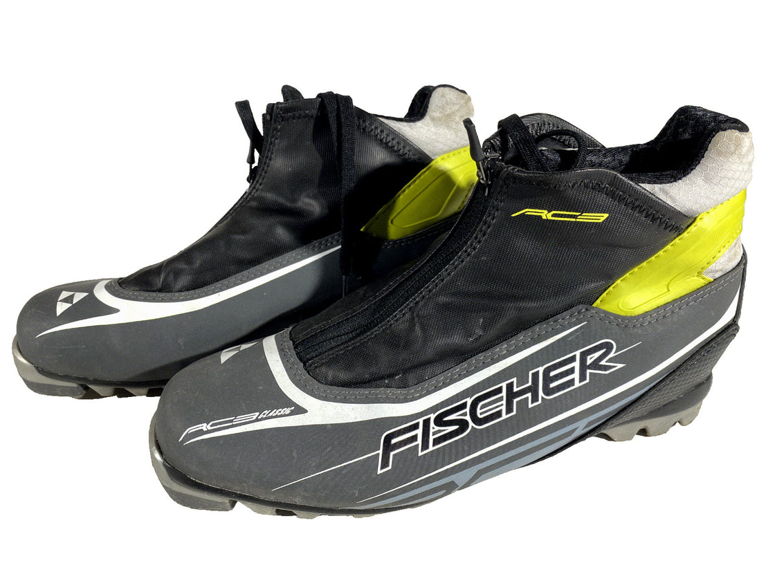 Fischer RC3 Nordic Cross Country Ski Boots Size EU42 US9 NNN