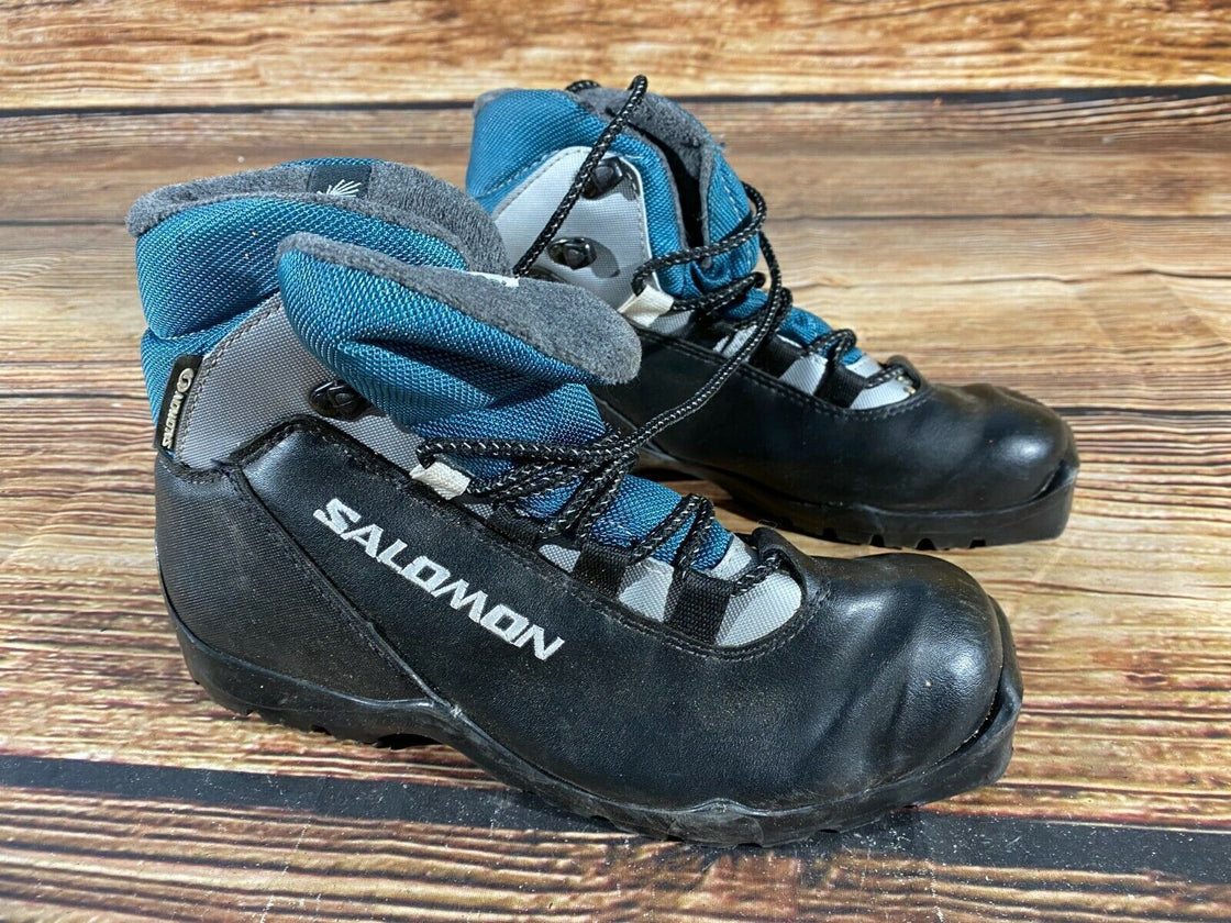 SALOMON Nordic Cross Country Ski Boots Size EU39 US7 SNS profile