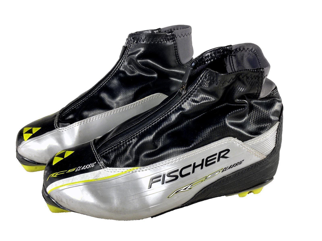 Fischer RC5 Classic Nordic Cross Country Ski Boots Size EU40 US7.5 NNN