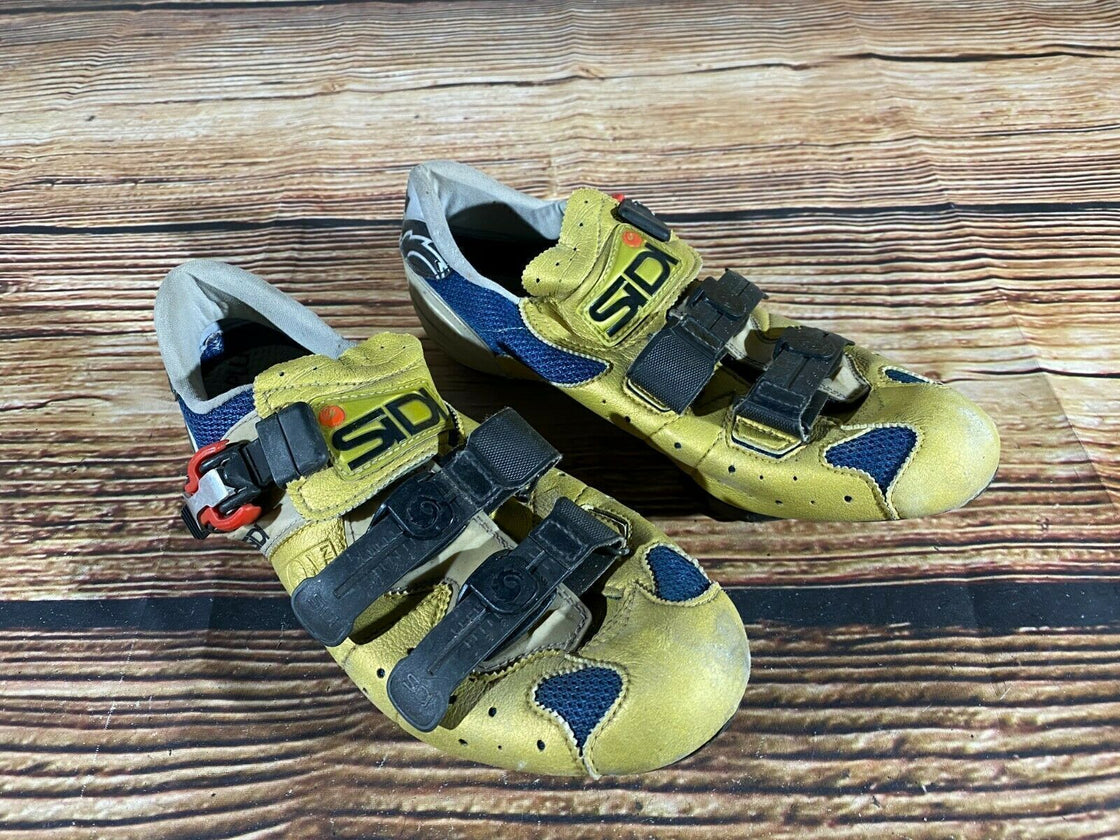 SIDI Road Cycling Shoes Clipless Biking Boots Size EU41 US6 with Cleats