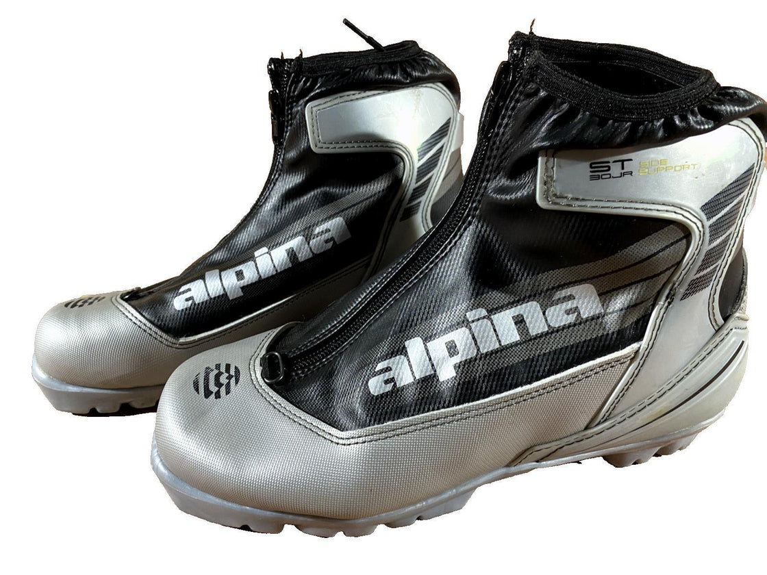 Alpina ST30jr Nordic Cross Country Ski Boots Size EU39 US7 for NNN 918