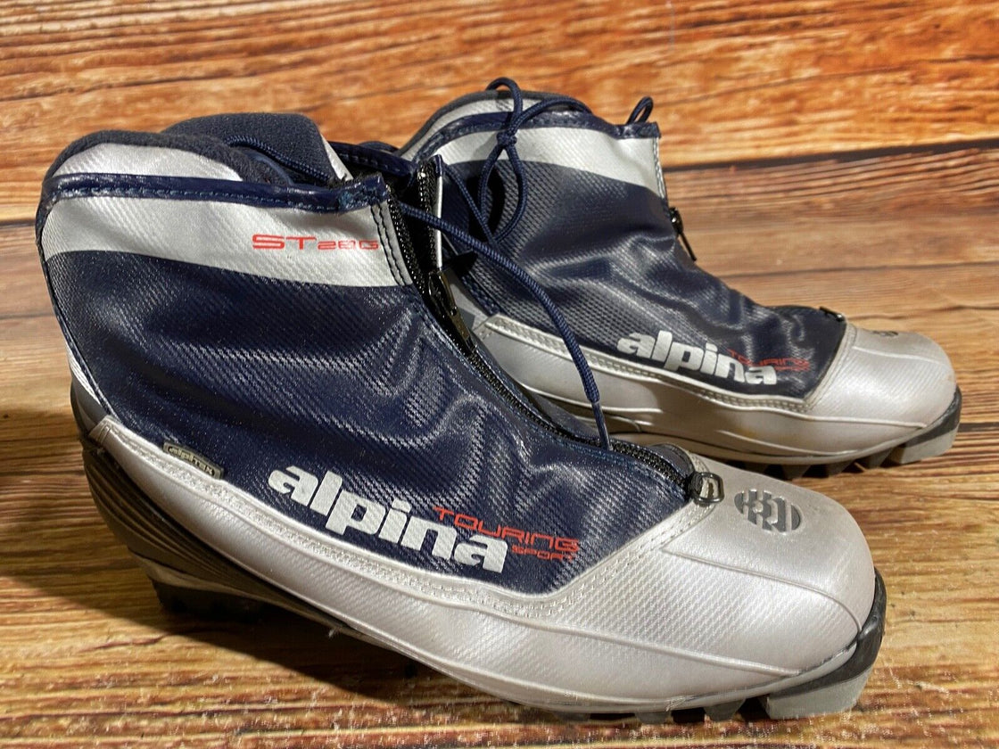 Alpina ST28G Nordic Cross Country Ski Boots Size EU41 US8.5 for NNN