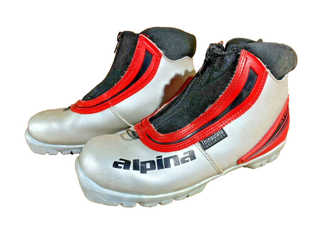 Alpina Sport Nordic Cross Country Ski Boots Size EU37 US5 for NNN