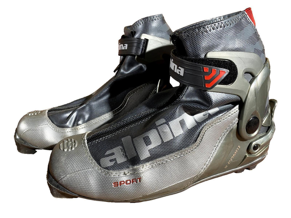 Alpina S Combi Nordic Cross Country Ski Boots Size EU40 US7.5 for NNN