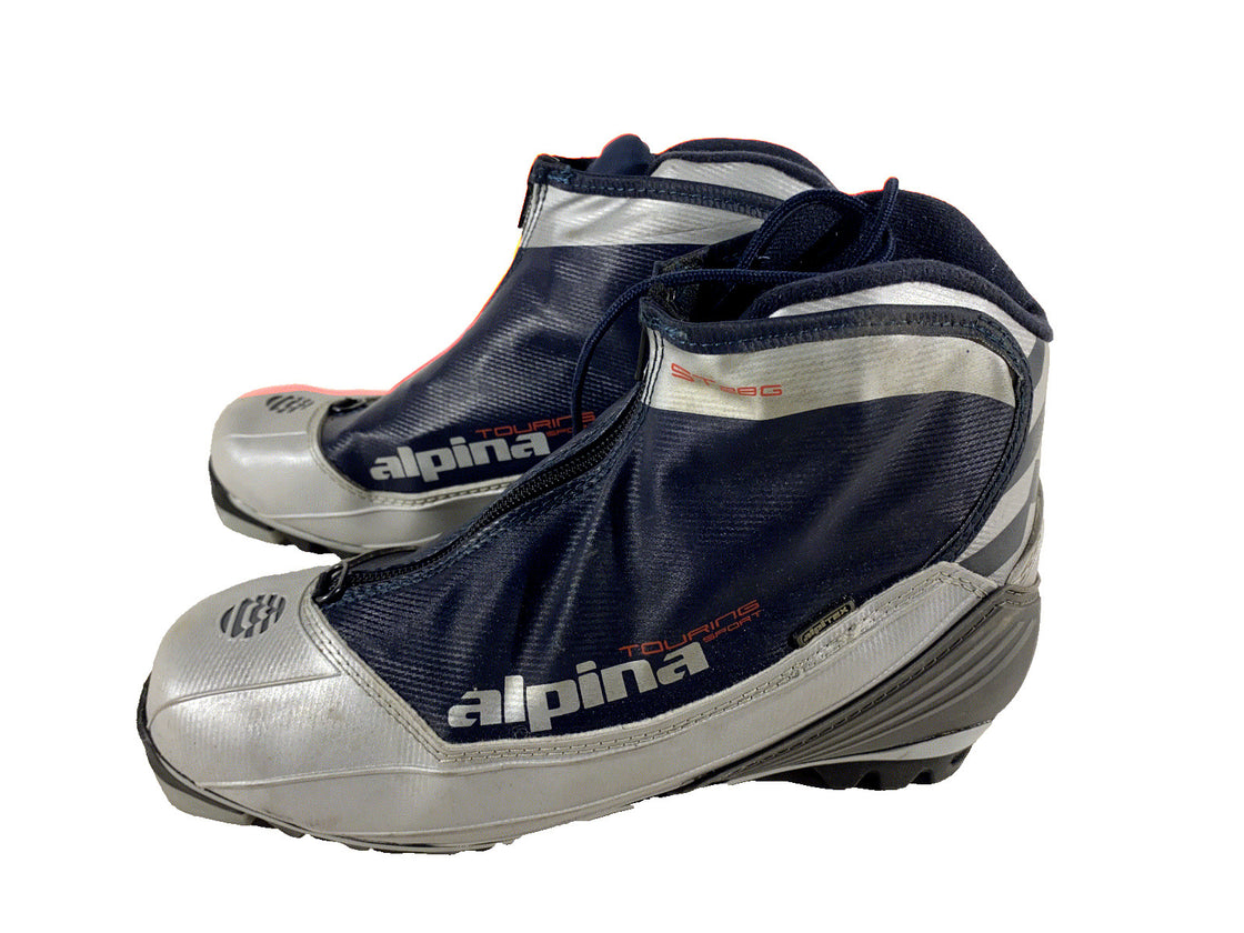 Alpina ST28G Touring Nordic Cross Country Ski Boots Size EU41 US8 for NNN 536