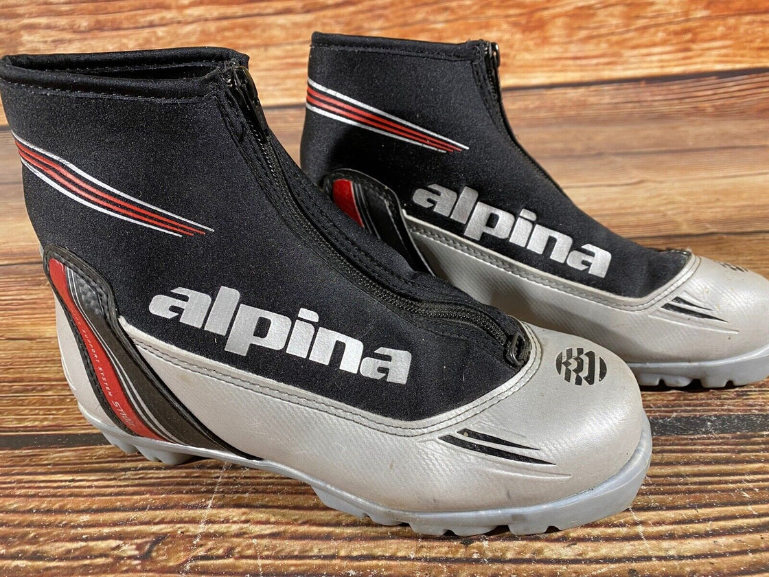 Alpina ST10 Nordic Cross Country Ski Boots Size EU38 US6 for NNN