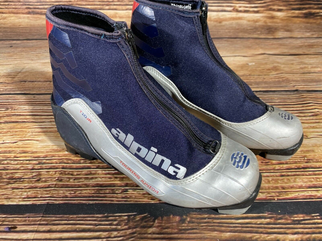 Alpina T10 JR Cross Country Nordic Ski Boots Size EU37 US5 NNN