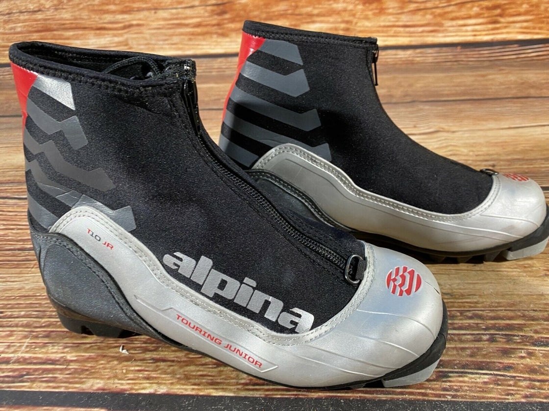 Alpina T10 Jr Touring Nordic Cross Country Ski Boots Size EU36 US4.5 for NNN