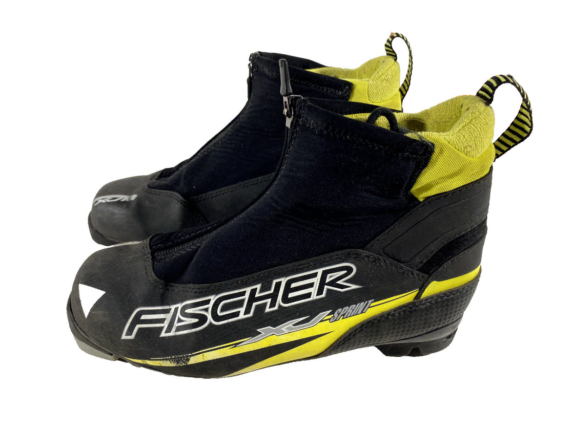 Fischer XJ Sprint Nordic Cross Country Ski Boots Size EU38 US6 NNN 549