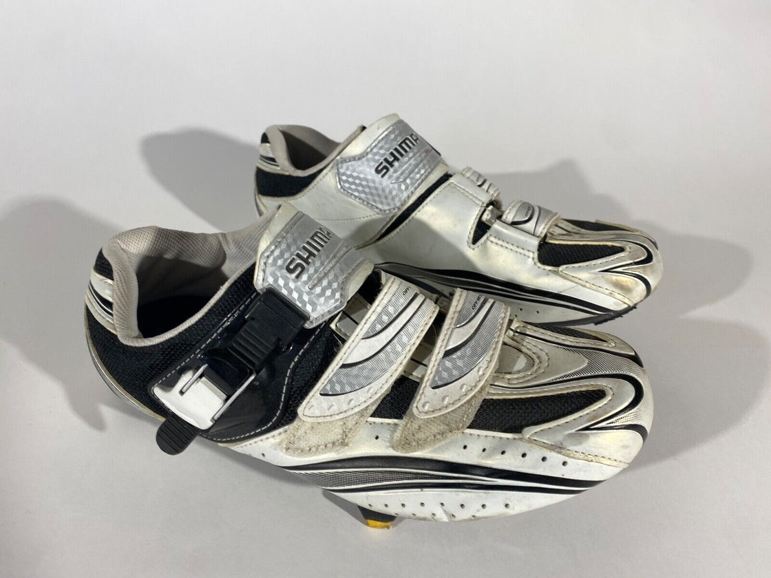 SHIMANO R087 Road Cycling Shoes 3 Bolts Unisex Size EU42  US8.3 Mondo 265  CS1