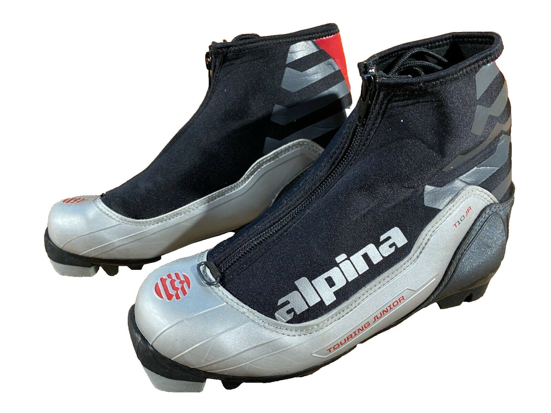 Alpina T10 Jr Touring Nordic Cross Country Ski Boots Size EU36 US4.5 for NNN