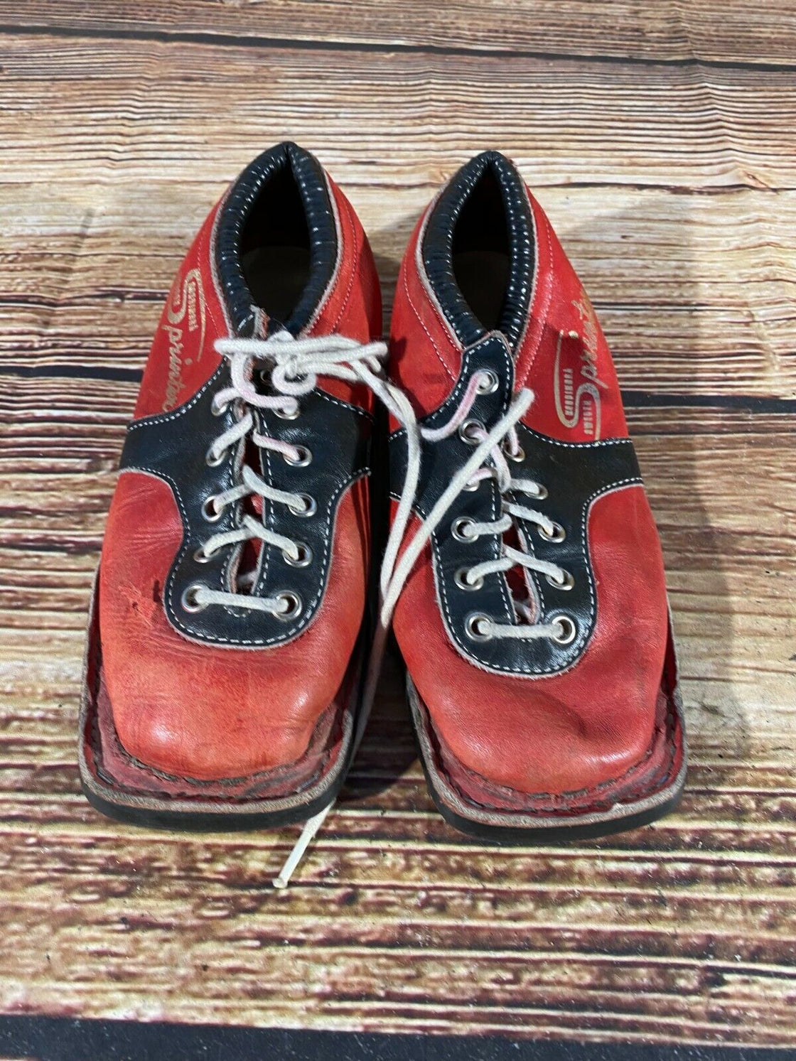 NORDINGRA Vintage Cross Country Ski Boots Kandahar  Cable Bindings EU37 US5 KL29