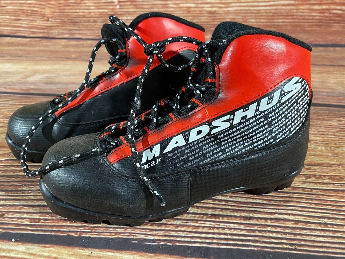 Madshus NC2 Jr Kids Nordic Cross Country Ski Boots Size EU34 US3 NNN M333