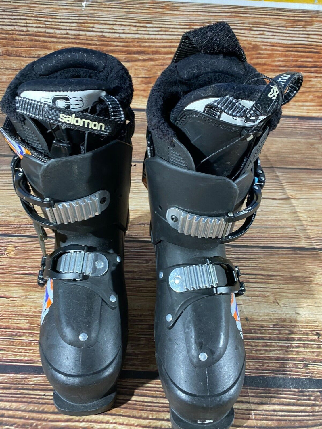 SALOMON Alpine Ski Boots Downhill Size Mondo 250 mm, Outer Sole 297 mm  DH178