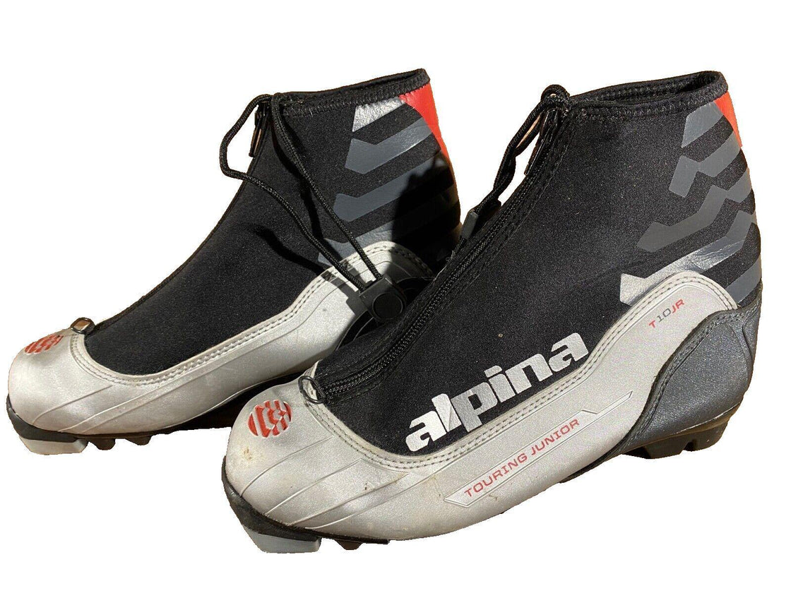 Alpina T10jr Nordic Cross Country Ski Boots Size EU38 US6 for NNN