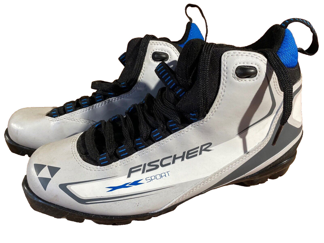 Fischer XC Sport Nordic Cross Country Ski Boots Size EU44 US10.5 NNN